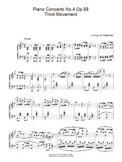 Piano Concerto No. 4 Op. 58 von Ludwig van Beethoven (Download) 