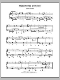 Rosamunde Entr'acte von Franz Schubert (Download) 