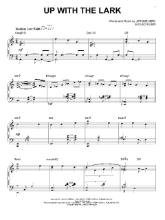 Up With The Lark [Jazz version] von Bill Evans (Download) 