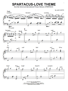Spartacus - Love Theme [Jazz version] von Bill Evans (Download) 