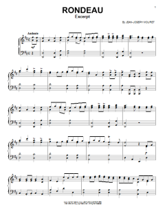 Rondeau von Jean-Joseph Mouret (Download) 