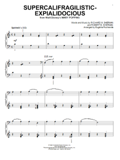 Supercalifragilisticexpialidocious von Julie Andrews (Download) 