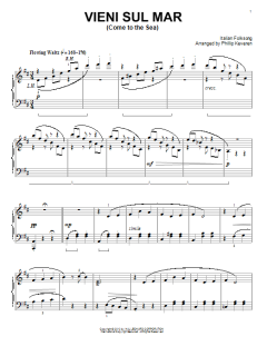 Vieni Sul Mar von Italian Folk Song (Download) 