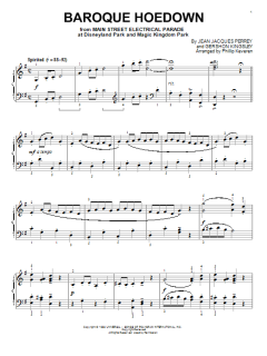 Baroque Hoedown [Classical version] von Gershon Kingsley (Download) 