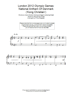 London 2012 Olympic Games: National Anthem Of Denmark von Philip Sheppard (Download) 