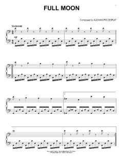 Full Moon von Alexandre Desplat (Download) 