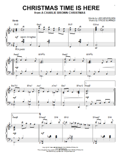 Christmas Time Is Here [Jazz version] von Lee Mendelson (Download) 