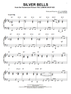 Silver Bells [Jazz version] von Jay Livingston (Download) 