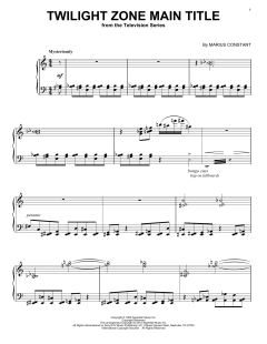 Twilight Zone Main Title von Marius Constant (Download) 