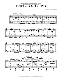 Estela: Rag Latino von William Bolcom (Download) 