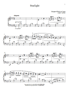 Starlight von Margaret Ruthven Lang (Download) 