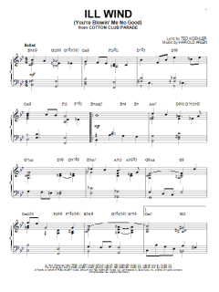 Ill Wind (You're Blowin' Me No Good) [Jazz version] von Ted Koehler (Download) 