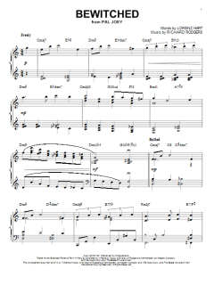Bewitched [Jazz version] von Lorenz Hart (Download) 