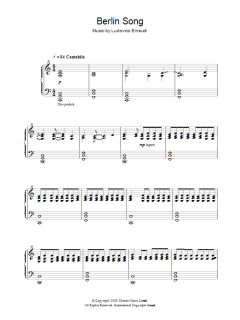 Berlin Song von Ludovico Einaudi (Download) 
