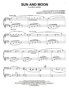 Sun And Moon von Alain Boublil (Download) 