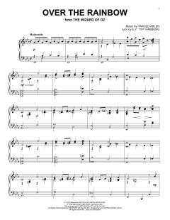 Over The Rainbow von Harold Arlen (Download) 