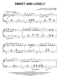 Sweet And Lovely von Harry Tobias (Download) 