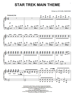 Star Trek Main Theme von Gene Roddenberry (Download) 