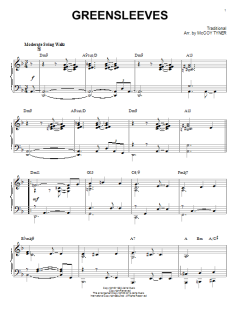 Greensleeves [Jazz version] von John Coltrane (Download) 