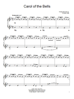 Carol Of The Bells von Michael Jones (Download) 