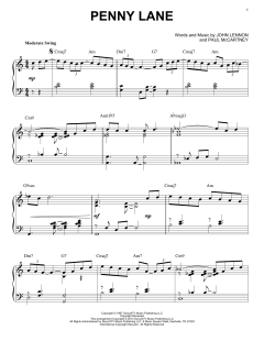 Penny Lane [Jazz version] von The Beatles (Download) 