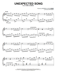 Unexpected Song von Bernadette Peters (Download) 