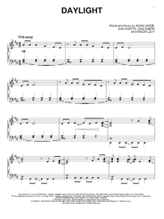Daylight von Maroon 5 (Download) 