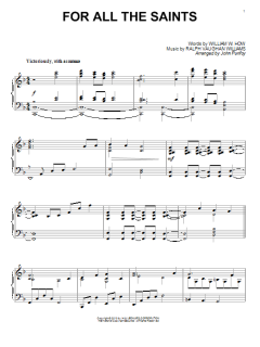 For All The Saints von William W. How (Download) 