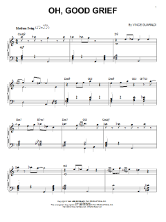 Oh, Good Grief von Vince Guaraldi (Download) 