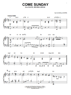 Come Sunday von Duke Ellington (Download) 