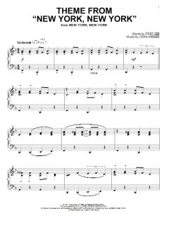 Theme From "New York, New York" von Frank Sinatra (Download) 