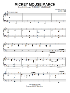 Mickey Mouse March von Jimmie Dodd (Download) 