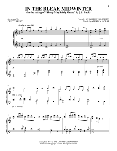 In The Bleak Midwinter von Gustav Holst (Download) 