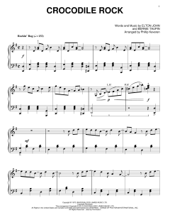 Crocodile Rock [Classical version] von Elton John (Download) 