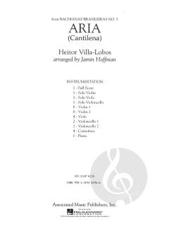 Aria (Cantilena) from Bachianas Brasileiras No. 5 von Heitor Villa-Lobos (Download) 