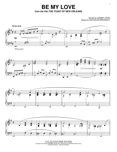 Be My Love von Sammy Cahn (Download) 