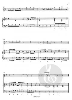 Sonate Nr. 4 in B-Dur von Francois Dieupart 