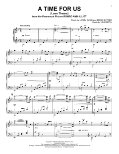 A Time For Us (Love Theme) von Nino Rota (Download) 