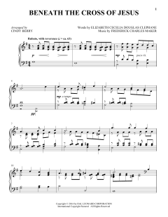 Beneath The Cross Of Jesus von Frederick Charles Maker (Download) 