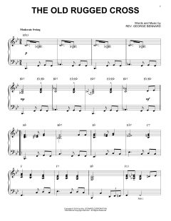 The Old Rugged Cross [Jazz version] (Download) 