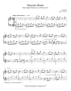 Staccato Beans von Tan Dun (Download) 