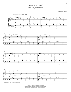 Loud And Soft von Morton Gould (Download) 