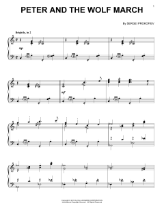 Peter And The Wolf March von Sergei Prokofiev (Download) 