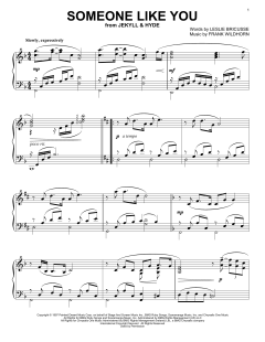 Someone Like You von Frank Wildhorn (Download) 