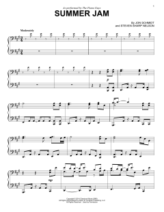 Summer Jam von The Piano Guys (Download) 