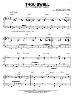 Thou Swell von Richard Rodgers (Download) 