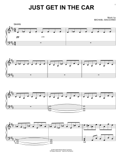Just Get In The Car von Michael Giacchino (Download) 