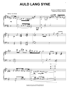 Auld Lang Syne von Robert Burns (Download) 