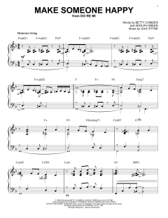 Make Someone Happy [Jazz version] von Adolph Green (Download) 