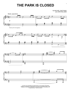 The Park Is Closed von John Williams (Download) 
